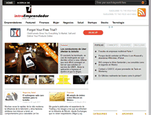 Tablet Screenshot of intraemprendedor.com